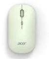 Acer bezdrátová myš AMR130 Green-Dual mode 2.4GHz+BT 5.2,4 tlačítka,800/1200/1600 dpi,5 mil.kliknutí,1xAA,WIN/MAC,světle zelená