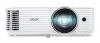 Acer S1286H DLP 3D ShortThrow, XGA 1024x768, 3500 ANSI, 20000:1, VGA, HDMI, repro, 3,1Kg