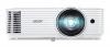 Acer S1286Hn DLP 3D ShortThrow, XGA 1024x768, 3500 ANSI, 20000:1, VGA, HDMI, RJ45, repro, 3,1Kg