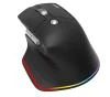 Acer Smart Fit Vertical Mouse - Black, Wireless RF 2.4GHz + BT (2x) + USB, vertikální (pro praváky), citlivost 8000 DPI