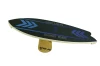 Acra Indoorboard Wave balanční deska , černo-modrá Acra Indoorboard Wave balanční deska , černo-modrá