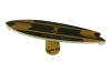 Acra Indoorboard Wave balanční deska , černo-žlutá Acra Indoorboard Wave balanční deska , černo-žlutá
