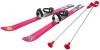 Acra PLASTKON Lyže carvingové Baby Ski 90cm Růžové s vázáním a holemi Acra PLASTKON Lyže carvingové Baby Ski 90cm Růžové s vázáním a holemi