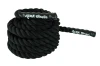 Acra Posilovací lano černé 9m x 38mm Acra Posilovací lano černé 9m x 38mm
