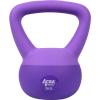 ACRA Soft PVC Kettlebell 2 kg, fialový ACRA Soft PVC Kettlebell 2 kg, fialový