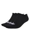 Adidas Originals 3 PACK-TREFOIL LINER-S20274-BLACK/BLACK/WHITE ponožky Adidas Originals 3 PACK-TREFOIL LINER-S20274-BLACK/BLACK/WHITE ponožky