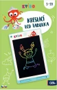Albi Kvído Kreslicí zelená LCD kouzelná tabulka na baterie