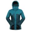 Alpine Pro DEARA 2 dámská zelená lyžařská bunda