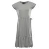 Alpine Pro DEREFA dámské šedé letní šaty