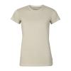 Alpine Pro DOLLA dámské bavlněné triko NEUTRÁLNÍ / ZEMITÁ