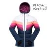 Alpine Pro FEEDRA dámská modrá péřová lyžařská bunda s membránou ptx POUZE L-Lady (širší) (VÝPRODEJ)