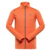 Alpine Pro GOLL pánská oranžová rychleschnoucí mikina Alpine Pro GOLL pánská oranžová rychleschnoucí mikina