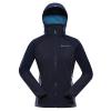 Alpine Pro LANCA dámská modrá softshellová bunda s membránou softshell