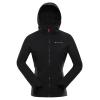 Alpine Pro LANCA dámská černá softshellová bunda s membránou