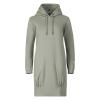 Alpine Pro LORRA dámské šedé bavlněné šaty