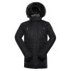 Alpine Pro MOLID MJCY556990 pánská černá bunda s membránou ptx zimní + šátek Kilpi