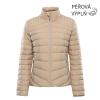 Alpine Pro RETERA dámská péřová bunda NEUTRÁLNÍ / ZEMITÁ
