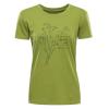 Alpine Pro TERMESA 3 dámské zelené triko z organické bavlny