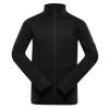 Alpine Pro ZEG pánský černý svetr supratherm celozip