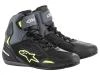 Alpinestars Boty na motorku Faster-3 Drystar černo-šedo-fluo žluté Alpinestars Boty na motorku Faster-3 Drystar černo-šedo-fluo žluté