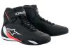 Alpinestars Boty na motorku Sektor černo-bílo-fluo červené