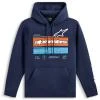 Alpinestars Harken Hoodie modrá pánská mikina Alpinestars Harken Hoodie modrá pánská mikina