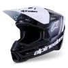 Alpinestars S-M3 Radium černo-bílo-šedá motokrosová přilba Alpinestars S-M3 Radium černo-bílo-šedá motokrosová přilba