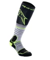 Alpinestars MX PRO černo-žluto fluo-šedé technické ponožky Alpinestars MX PRO černo-žluto fluo-šedé technické ponožky