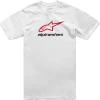 Alpinestars Always 2.0 CSF bílo-červeno-černé pánské tričko
