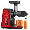 Amzchef Pomaloběžný odšťavňovač GM3001-RD (červený)