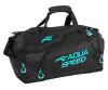 Aqua-Speed Duffle Bag M sportovní taška černá-tyrkysová