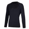 Aqualung Pánské lycrové triko Aqua Lung LOOSE FIT černá/šedá dl. rukáv