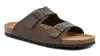 Arno COSMOS Comfort 8110-704 hnědé pánské nadměrné nazouváky