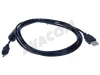 Avacom USB 2.0 kabel - 8pin Panasonic, Nikon UC-E6, Nikon UC-E16, 1,8m Avacom USB 2.0 kabel - 8pin Panasonic, Nikon UC-E6, Nikon UC-E16, 1,8m