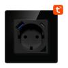 Avatto Chytrá WiFi zásuvka N-WOT10-USB-B TUYA USB USB-C (černá)