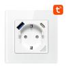 Avatto Chytrá WiFi zásuvka N-WOT10-USB-W TUYA USB USB-C (bílá)