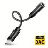 Axagon ADA-HC, USB-C na 3.5mm jack - Hi-Res DAC audio adaptér, 384kHz/32bit, stereo