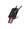 AXAGON ADM2-CM USB-C 10Gbps - M.2 NVMe SATA SSD adaptér, kabel USB-C 10cm