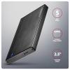 AXAGON EE25-XA6C, USB-C 5Gbps - SATA 6G, 2.5[34] kovový ALINE box