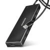 Axagon HUE-F7A, 7x USB 3.2 Gen 1 ALU FLAT CHARGING hub, micro USB napájecí konektor, kabel USB-A 1m Axagon HUE-F7A, 7x USB 3.2 Gen 1 ALU FLAT CHARGING hub, micro USB napájecí konektor, kabel USB-A 1m