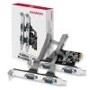 Axagon PCEA-S4N, PCIe řadič - 4x sériový port (RS232) 250 kbps, vč. LP Axagon PCEA-S4N, PCIe řadič - 4x sériový port (RS232) 250 kbps, vč. LP
