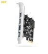 Axagon PCEU-430RS, PCIe řadič, 4x USB 5Gbps port, SATA napájení, Renesas PD720201, SP Axagon PCEU-430RS, PCIe řadič, 4x USB 5Gbps port, SATA napájení, Renesas PD720201, SP