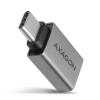 AXAGON RUCM-AFA, redukce USB-C (M) - USB-A (F), USB 3.2 Gen 2, 3A, ALU