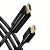 Axagon RVDM-HI14C2 miniDP HDMI kabel, 4K/30Hz 1,8m Axagon RVDM-HI14C2 miniDP HDMI kabel, 4K/30Hz 1,8m