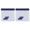 Babolat Logo Wristband 2024 potítka bílá-modrá Babolat Logo Wristband 2024 potítka bílá-modrá