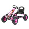 BABY MIX Dětská šlapací motokára Go-kart Razor růžová