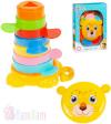 Bam Bam Baby věž veselá tygr skládačka pro miminko Bam Bam Baby věž veselá tygr skládačka pro miminko