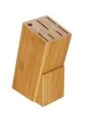 BANQUET Blok na 6 nožů a ocílku 22x14x9cm bambus BRILLANTE BANQUET Blok na 6 nožů a ocílku 22x14x9cm bambus BRILLANTE