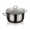 Banquet Hrnec 18cm se skl.poklicí 2l nerez MATTE NEW LINE indukce