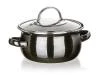 BANQUET Hrnec + skl.poklice pr.14cm 0,71l METALLIC Black